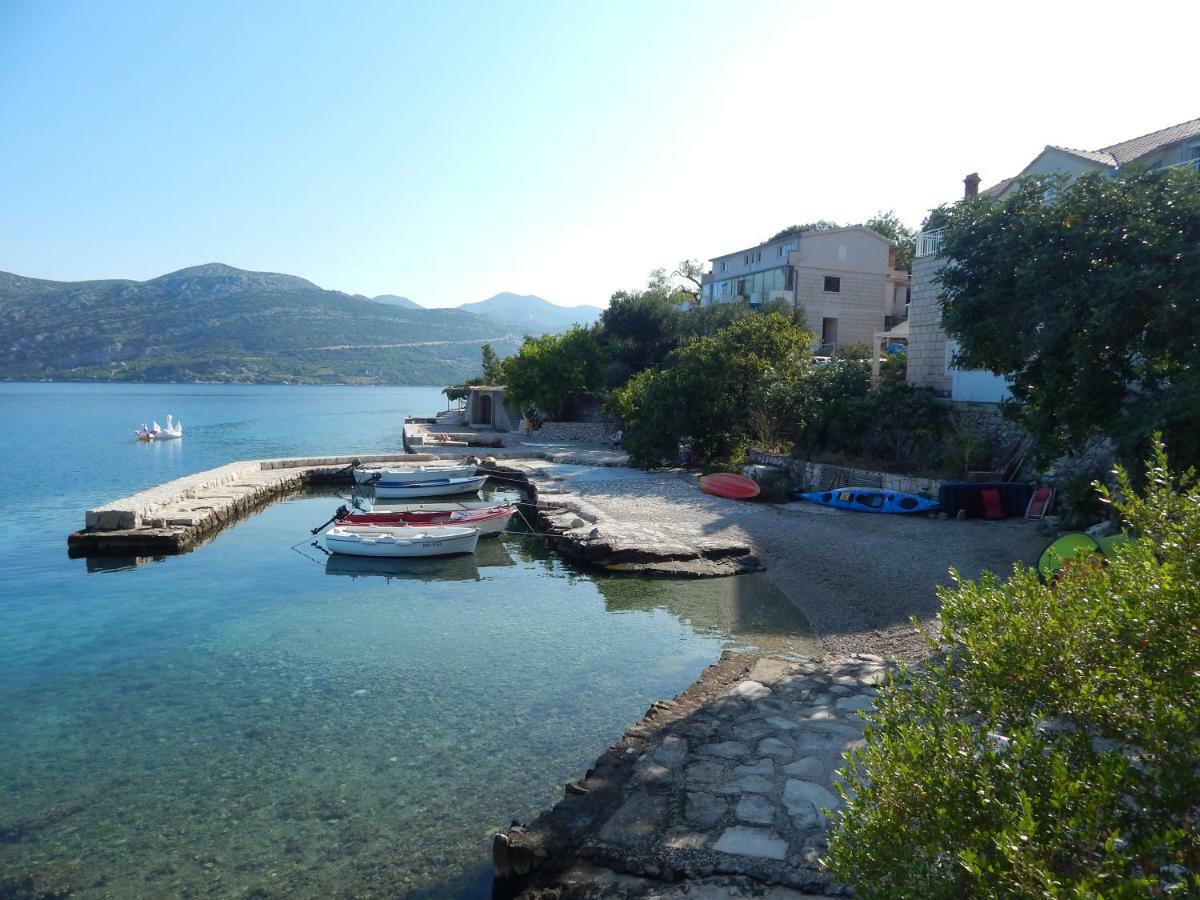 I&J Relaxing Beach Apartments Račišće المظهر الخارجي الصورة